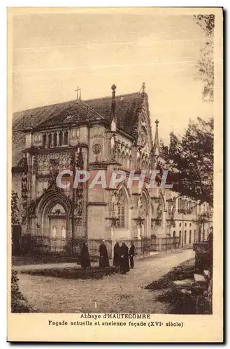 Ansichtskarte AK Abbaye d Hautecombe Facade actuelle et ancienne facade