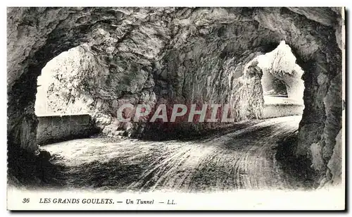 Cartes postales Les Grands Goulets Un Tunnel