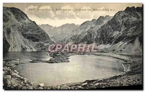 Cartes postales Dauphine Belledonne Le Grand Lac Robert