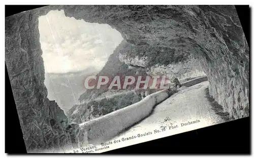 Cartes postales Vercors Route des Grands Goulets