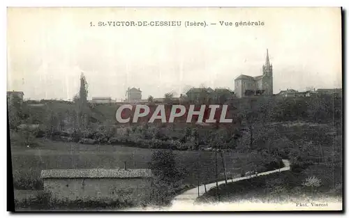 Cartes postales St Victor de Cessieu Vue generale