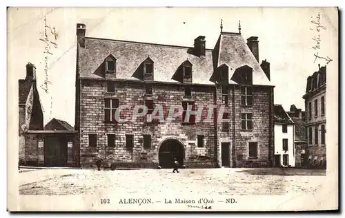 Cartes postales Alencon La Maison d Oze