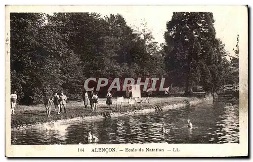 Cartes postales Alencon Ecole de Natation