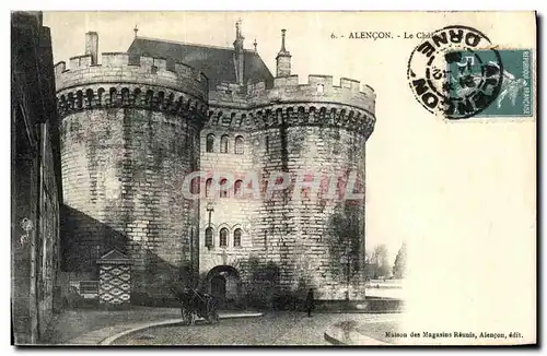 Cartes postales Alencon Le chateau