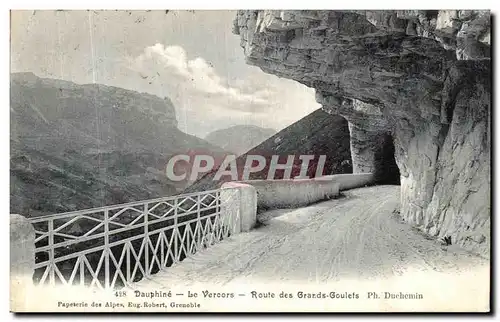 Cartes postales La Grande Le Vercors Route des Grands Goulets