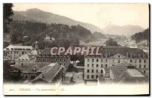 Cartes postales Uriage Vue Panoramique