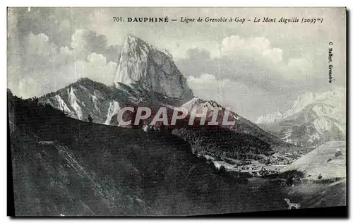 Ansichtskarte AK Dauphine Ligne de Grenoble a Gap Le Mont Aiguille