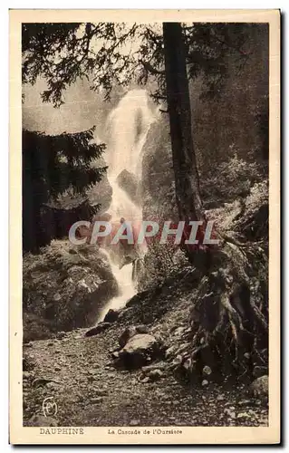 Ansichtskarte AK Dasuphine La Cascade de L Oursiere