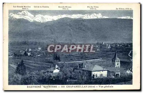 Cartes postales Dauphine Tourisme Chapareillan Vue Generale