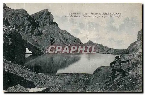 Cartes postales La Grande Chartreuse Belledonne Lac du grand Domenon