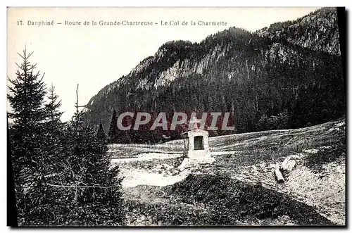 Cartes postales Dauphine Route de la Grande Charteuse Le Col de La Charmette