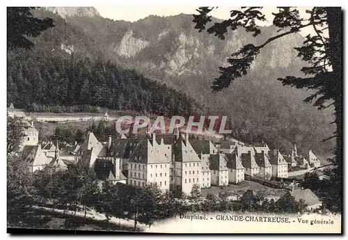 Ansichtskarte AK Dauphine Grande Chartreuse Vue generale