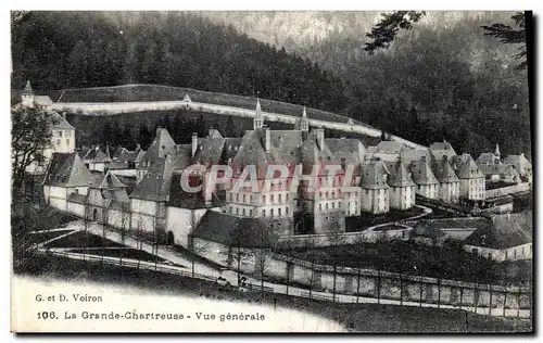 Cartes postales La Grande Chartreuse Vue generale