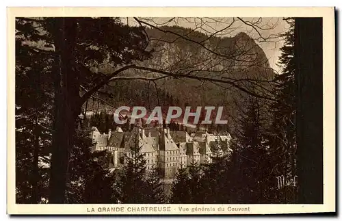 Cartes postales La Grande Chartreuse Vue generale du Couvent