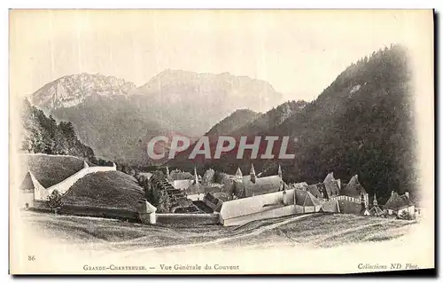 Cartes postales Grande Chartreuse Vue Generale du Couvent