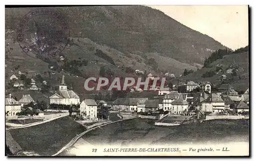 Cartes postales Saint Pierre De Chartreuse Vue Generale