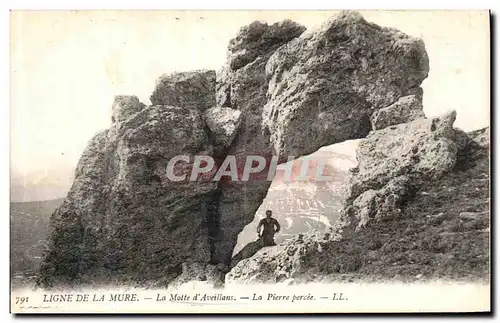 Cartes postales Ligne De LA Mure La Motte d Aveillans La Pierre Percee