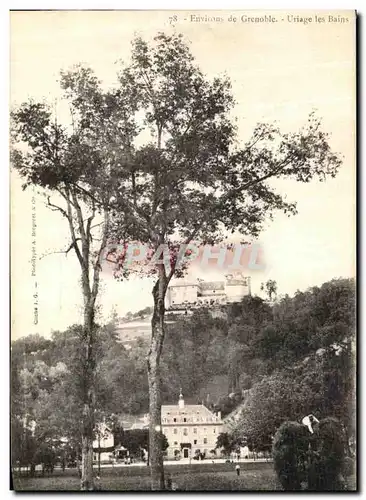 Cartes postales Dauphine Environs de Grenoble Uriage les Bains