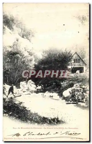 Cartes postales Environs du Monestier de Clermont La Grasse et le defile des Baumettes