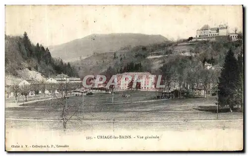 Cartes postales Uriage les Bains Vue Generale