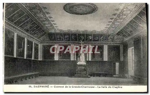 Ansichtskarte AK Chartreuse Dauphine Couvent de la Grande La Salle du Chapitre