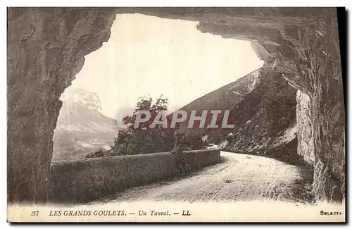 Cartes postales Les Grande Goulets Un Tunnel