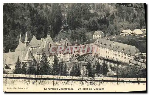 Cartes postales La Grande Chartreuse Un coin du Couvent