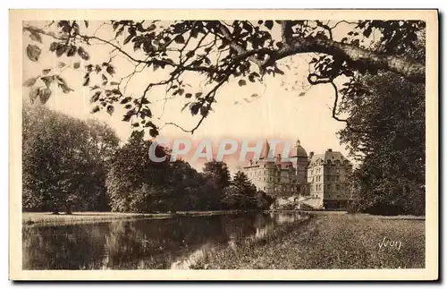 Cartes postales Chateau de Vizille Le Parc et la Piece d eau