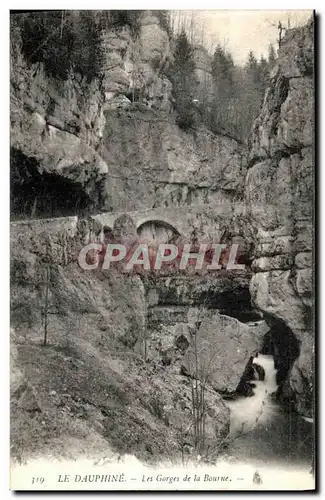 Cartes postales Le Dauphine Les Gorges de la Bourne