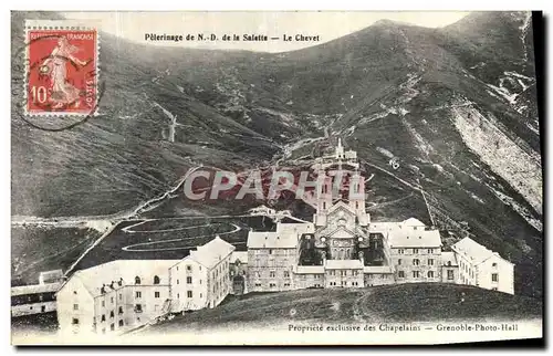 Cartes postales Pelerinage de N D de la Salette Le Chevet