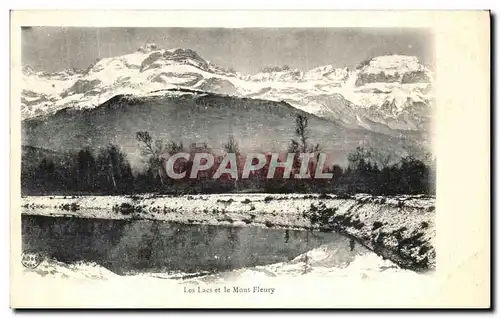 Cartes postales Les Lacs et le Mont Fleury