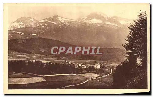 Cartes postales Le Dauphine Pittoresque Villard de Lans Vue Generale et le Moucherotte