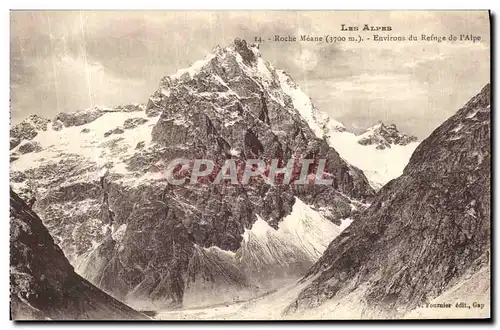 Cartes postales Roche Meane Environs du Refuge de l Alpe