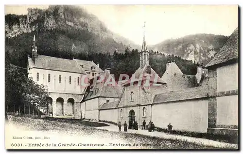 Ansichtskarte AK Entree de la Grande Chartreuse Environs de Grenoble