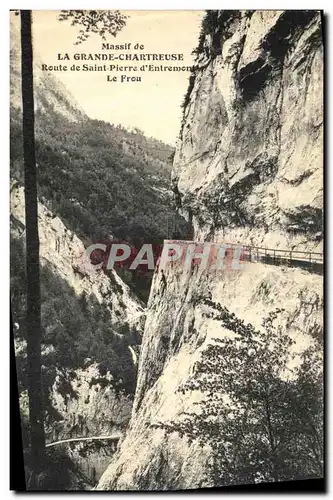 Cartes postales Route de la Grande Chartreuse Route de Saint Pierre d Entremont Le Frou