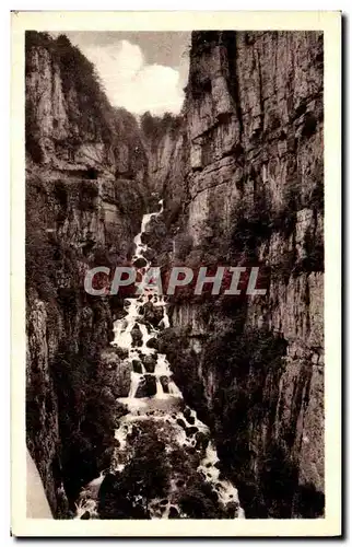 Cartes postales Le Vercors Pittoresque Cascade de la Vernaison