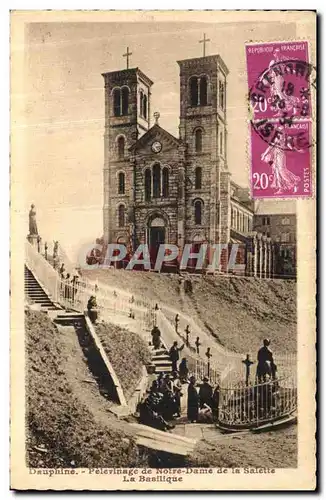 Cartes postales Dauphine Pelerinage de Notre Dame de la Salette La basilique