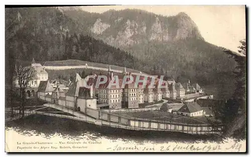 Cartes postales La Grande Chartreuse Vue Generale du Couvent