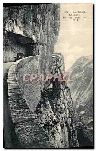 Cartes postales Dauphine Le Vercors Route de Combe Laval