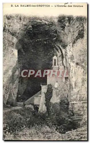 Cartes postales La Balme les Grottes L Entree des Grottes