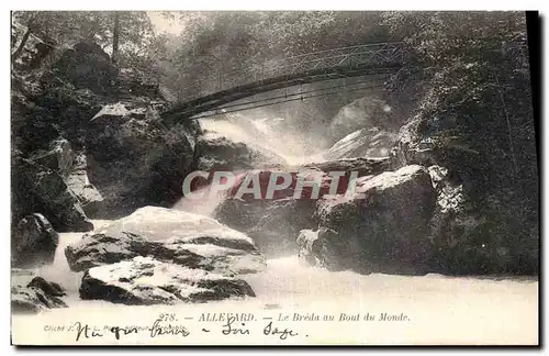 Cartes postales Le Dauphine Allevard Le Breda au Bout du Monde