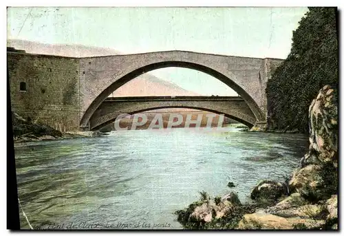 Cartes postales Pont de Claix le Drac et les ponts