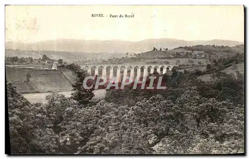 Cartes postales Rives Pont du Boeuf