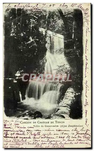 Cartes postales Cascade Du Chateau De Tencin Vallee du Graisvaudan