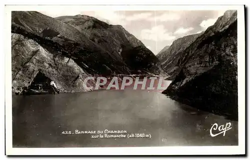 Ansichtskarte AK Barrage Du Chambon Sur la Romanche