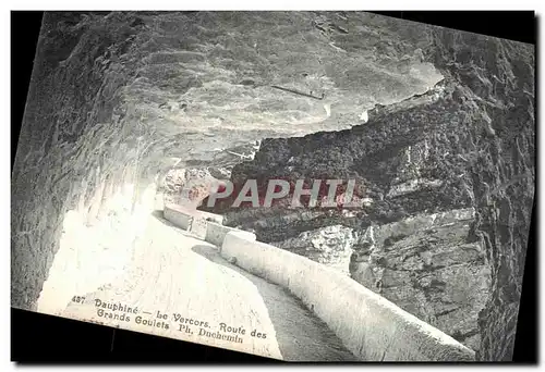 Ansichtskarte AK Dauphine Le Vercors Route des Grande Goulets