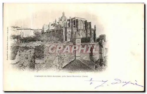 Cartes postales L Abbaye de Saint Antoine Pres Saint Marcellin