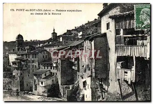 Cartes postales Pont en Royans Maisons Suspendues au dessus de La Bourne