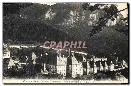 Cartes postales Couvent de la Grande Chartreuse Vue d ensemble