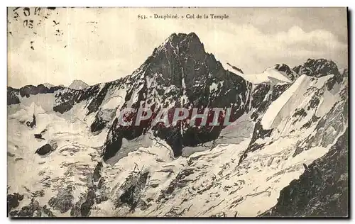 Cartes postales Dauphine Col de la Temple